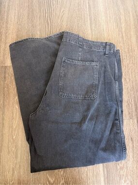 Old Navy Women's Black Baggy Wide Leg Jean